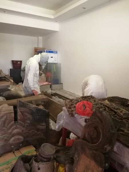 古建筑古材料熏蒸杀虫