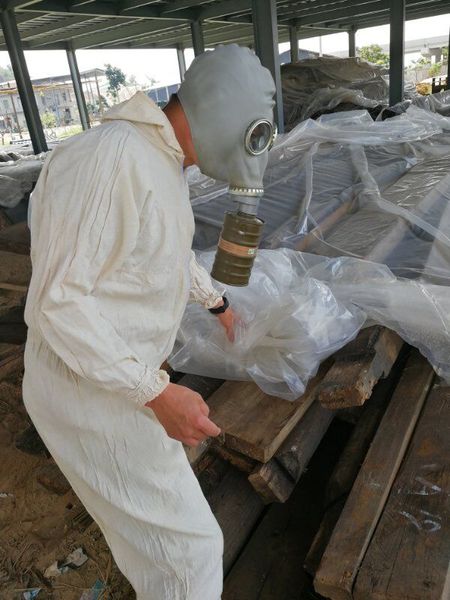 古建筑古材料熏蒸杀虫