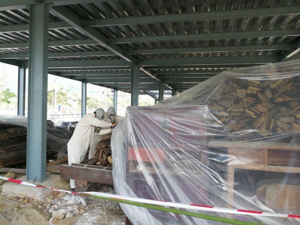 古建筑古材料熏蒸杀虫